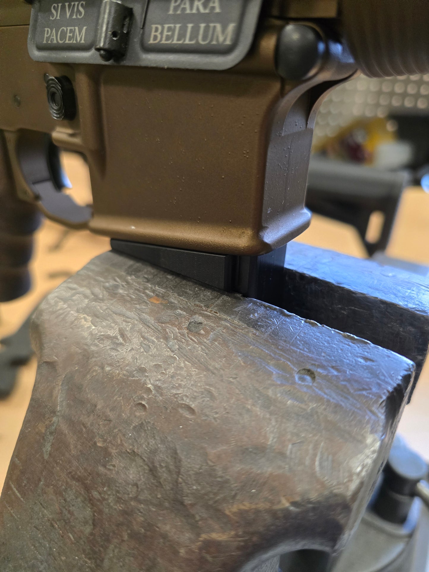 AR Armorer block, solid HDPE