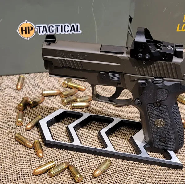 Chevron Pistol Stand